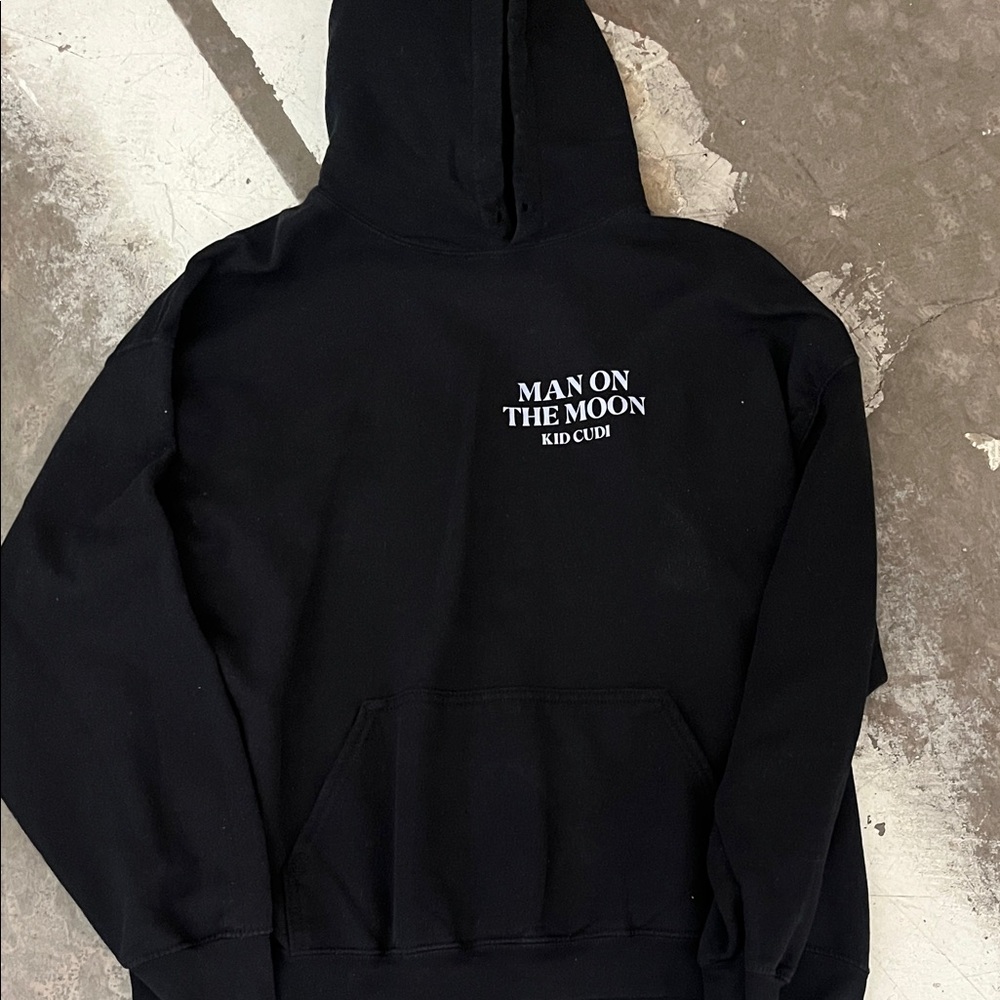 Black Graphic Hoodie
